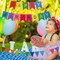 Colorful Happy Birthday Banner with 12pcs Pennant Banner Flags, Rainbow Happy Birthday Sign with Shiny Gold Letters, Party Decorations for Boys Girls, DIY Party Supplies (Multi-color)